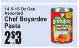 SuperFresh Chef Boyardee Pasta offer