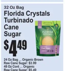 SuperFresh Florida Crystals Turbinado Cane Sugar offer