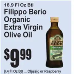 SuperFresh Filippo Berio Organic Extra Virgin Olive Oil offer