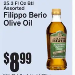 SuperFresh Filippo Berio Olive Oil offer