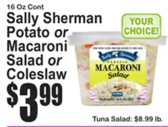 SuperFresh Sally Sherman Potato or Macaroni Salad or Coleslaw offer