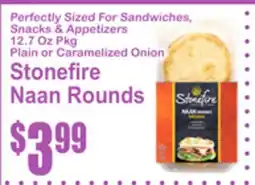 SuperFresh Stonefire Naan Rounds offer
