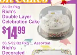 SuperFresh Rich's Double Layer Celebration Cake offer