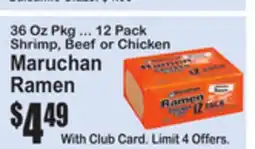SuperFresh Maruchan Ramen offer