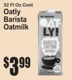 SuperFresh Oatly Barista Oatmilk offer