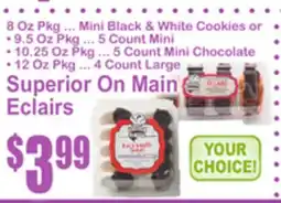 SuperFresh Superior On Main Eclairs offer
