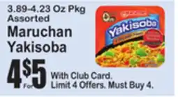 SuperFresh Maruchan Yakisoba offer