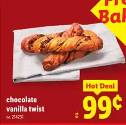 Lidl Chocolate Vanilla Twist offer