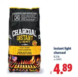 Lidl Instant Light Charcoal offer