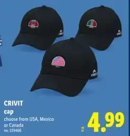 Lidl CRIVIT Cap offer