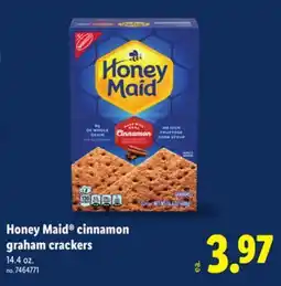 Lidl Honey Maid Cinnamon Graham Crackers offer
