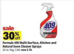 Meijer Formula 409 Multi-Surface, Kitchen and Natural Sone Cleaner Sprays offer