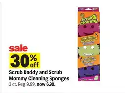 Meijer Scrub Daddy and Scrub Mommy Cleaning Sponges offer