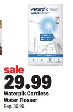 Meijer Waterpik Cordless Water Flosser offer