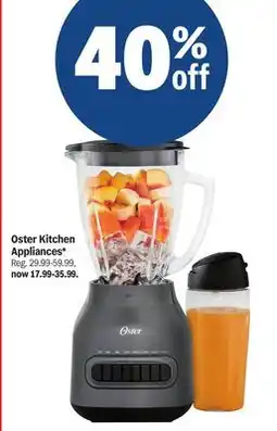 Meijer Oster Kitchen Appliances offer