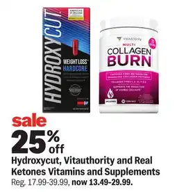 Meijer Hydroxycut, Vitauthority and Real Ketones Vitamins and Suplements offer