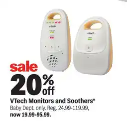 Meijer VTech Monitors and Soothers offer