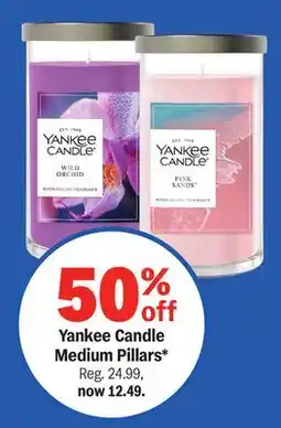 Meijer Yankee Candle Medium Pillars offer