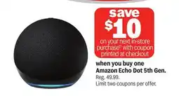 Meijer Amazon Echo Dot 5th Gen offer