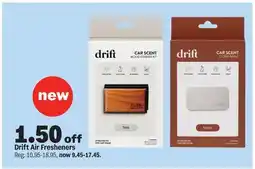 Meijer Drift Air Fresheners offer