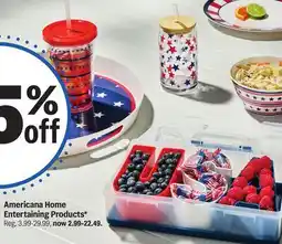 Meijer Americana Home Entertaining Products offer