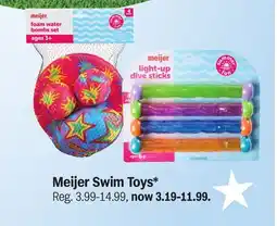 Meijer Meijer Swim Toys offer