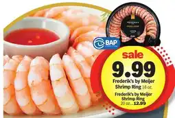 Meijer Frederik's by Meijer Shrimp Ring offer