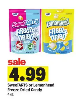 Meijer SweetTARTS or Lemonhead Freeze Dried Candy offer