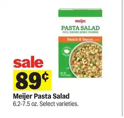 Meijer Meijer Pasta Salad offer