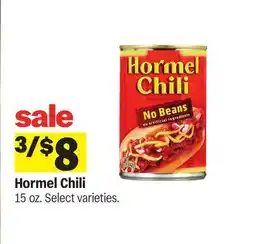 Meijer Hormel Chili offer