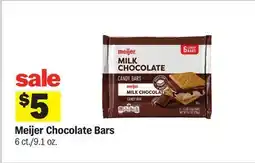 Meijer Meijer Chocolate Bars offer