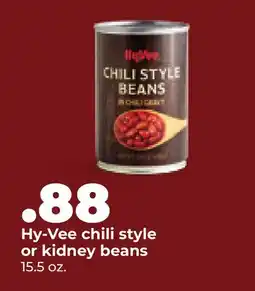 Hy-Vee Hy-Vee chili style or kidney beans offer
