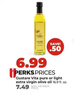 Hy-Vee Gustare Vita pure or light extra virgin olive oil offer