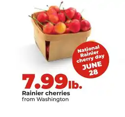 Hy-Vee Rainier cherries offer