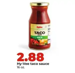 Hy-Vee Hy-Vee taco sauce offer