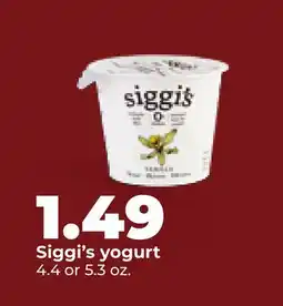 Hy-Vee Siggi's yogurt offer