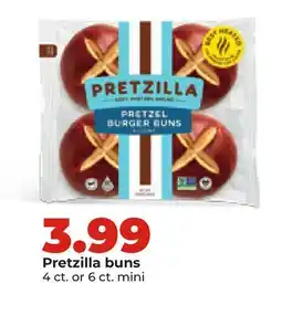 Hy-Vee Pretzilla buns offer