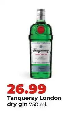 Hy-Vee Tanqueray London dry gin offer