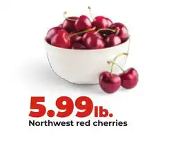 Hy-Vee Northwest red cherries offer