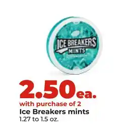 Hy-Vee Ice Breakers mints offer