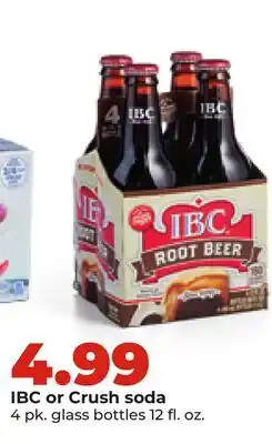Hy-Vee IBC or Crush soda offer
