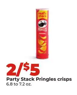 Hy-Vee Party Stack Pringles crisps offer