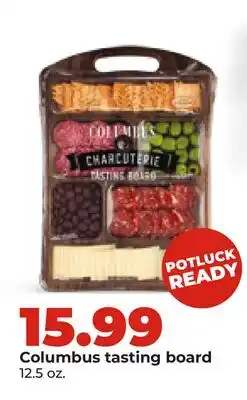 Hy-Vee Columbus tasting board offer