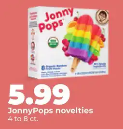 Hy-Vee JonnyPops novelties offer