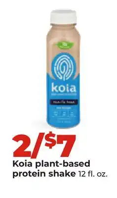 Hy-Vee Koia plant-based protein shake offer