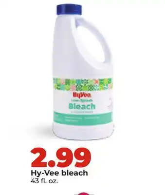 Hy-Vee Hy-Vee bleach offer