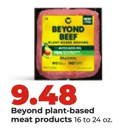 Hy-Vee Beyond plant-based meat products offer