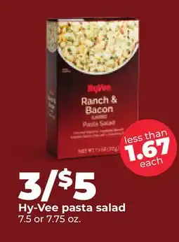 Hy-Vee Hy-Vee pasta salad offer