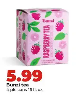 Hy-Vee Bunzi tea offer
