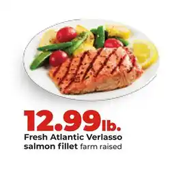 Hy-Vee Fresh Atlantic Verlasso salmon fillet offer